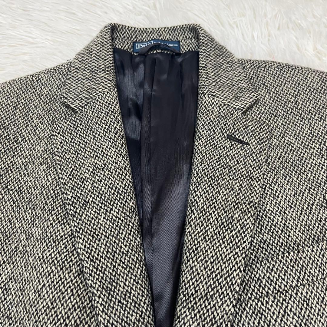 【美品】Polo Ralph Lauren L ジャケット　ウール グレー