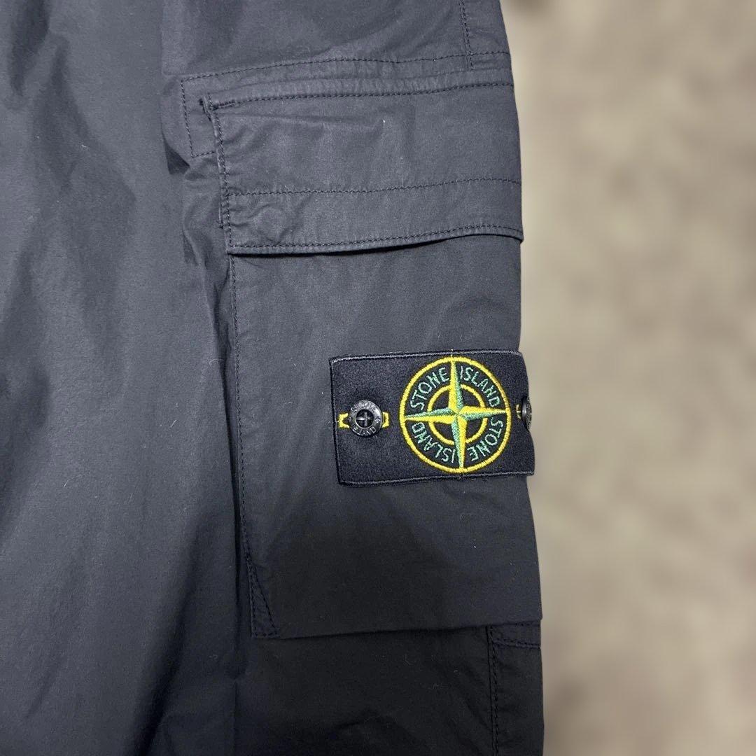 未使用品　STONE  ブラック カーゴパンツ