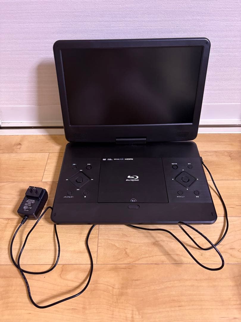 アグレクション14インチポータブルブルーレイディスクプレーヤー