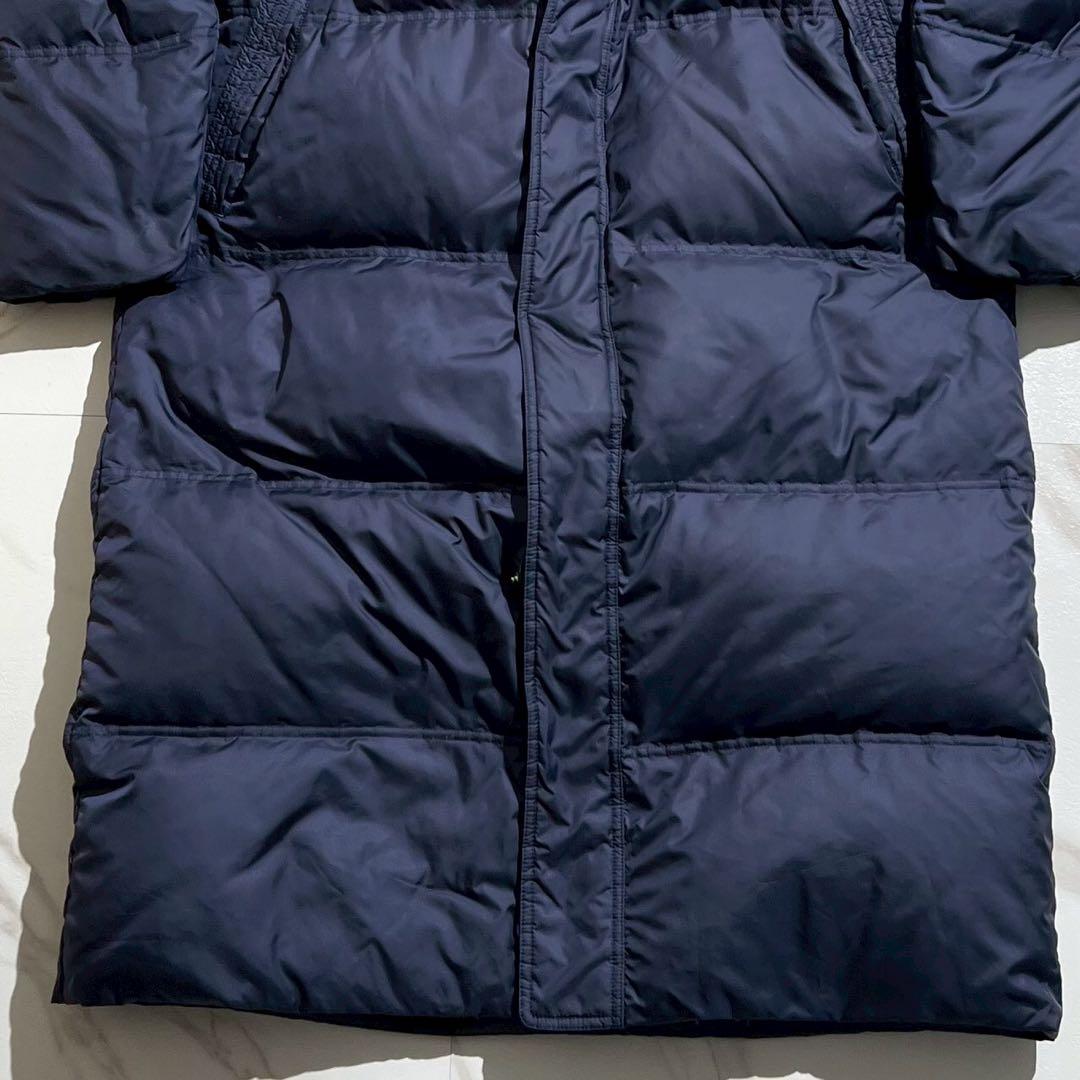 【極美品◦XL✨】DESCENTE 2way ダウンコート ロング丈 ネイビー