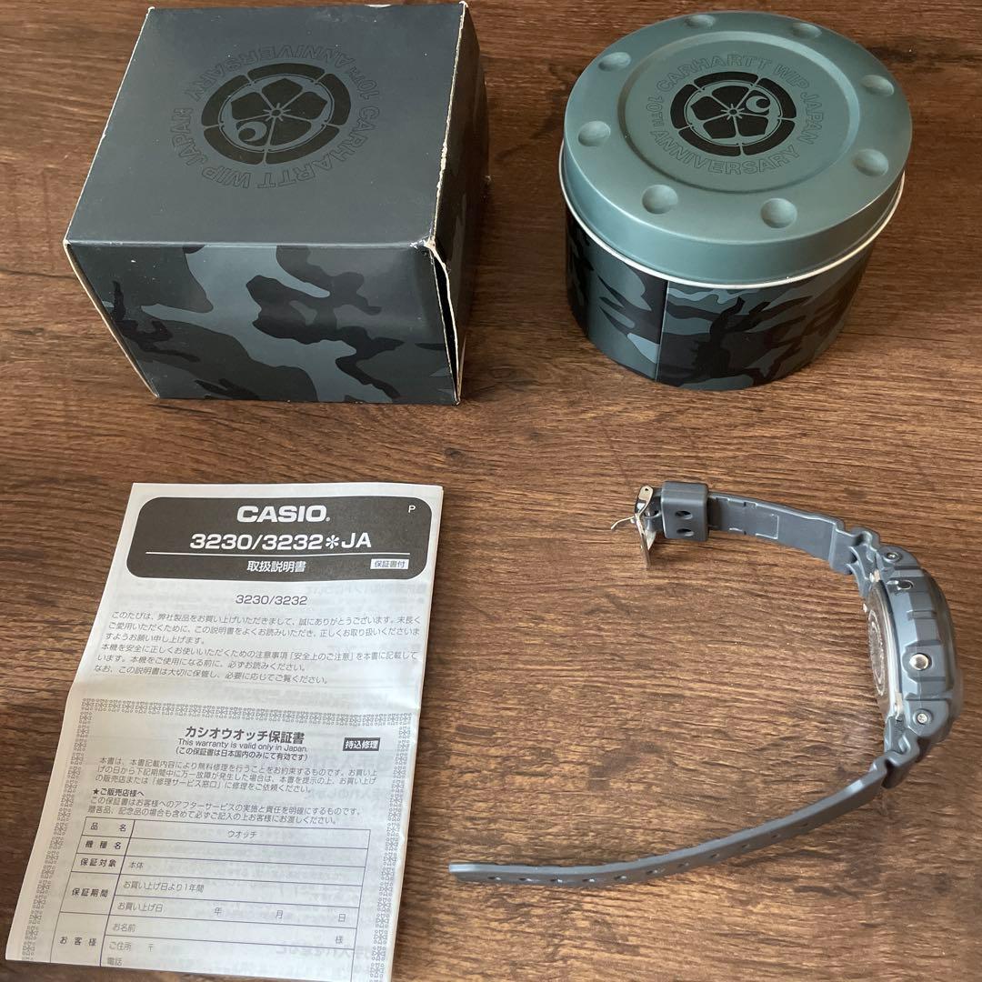 CASIO G-SHOCK CARHARTT 100周年記念