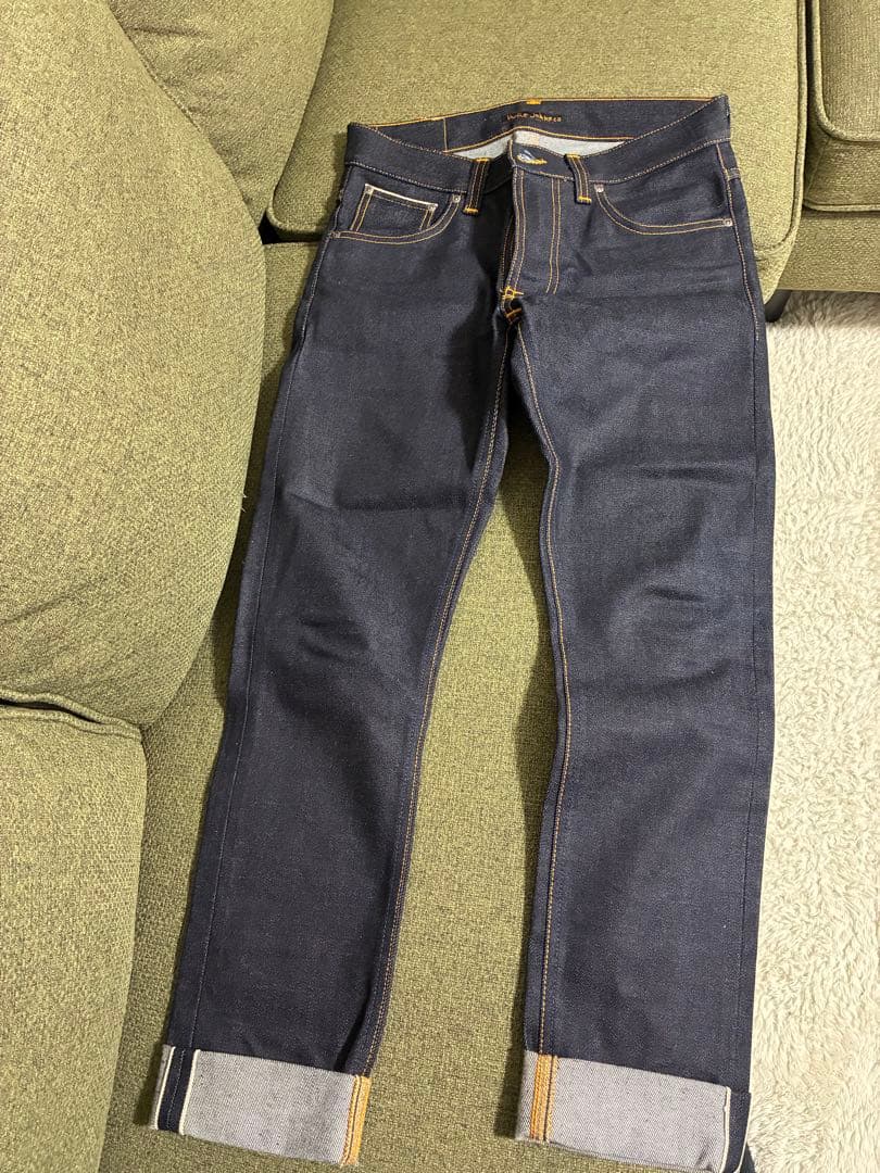 Nudie Jeans ダークブルー スキニーデニム