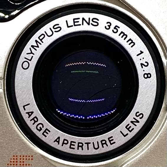 【C6876】OLYMPUS オリンパス μ［mju］−Ⅱ フィルムカメラ