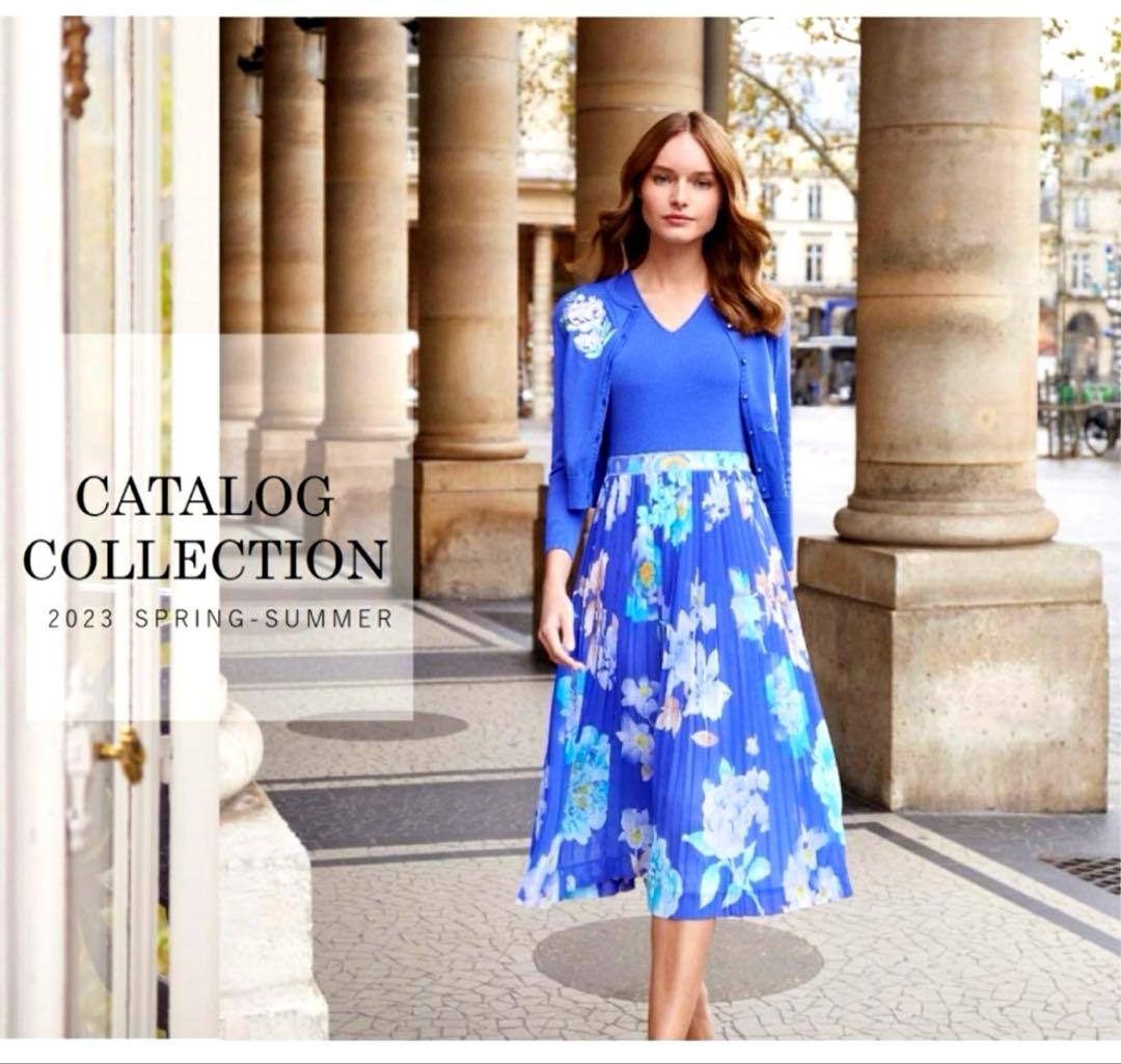 ★美品★2023年/LEONARD★メディア掲載カーディガン★４2★