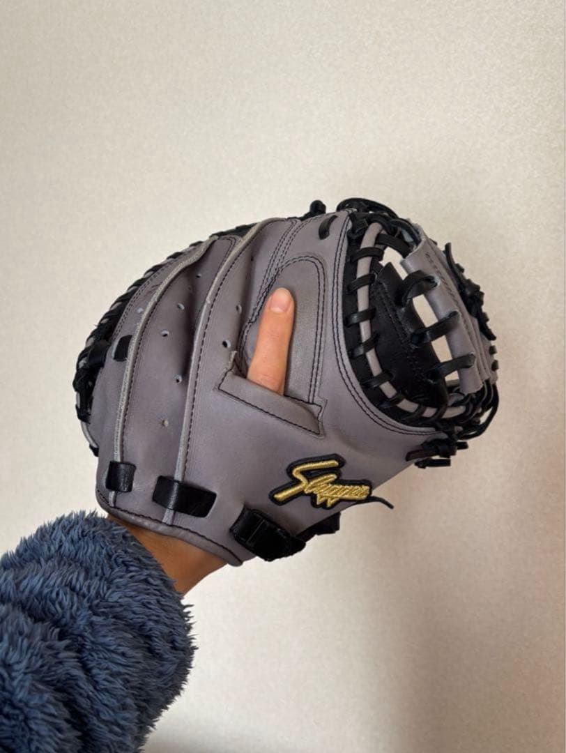 久保田スラッガー　トレーニング　キャッチャーミット　東京支店　型付け　限定モデル