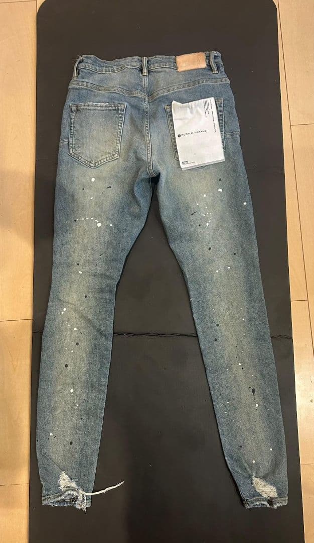 PURPLE スキニーデニム 29