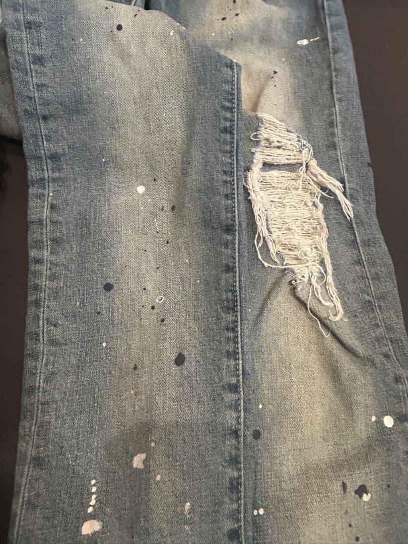 PURPLE スキニーデニム 29