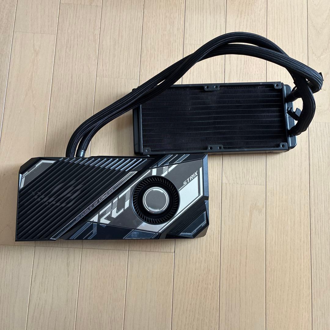 ASUS ROG RTX 4090 ヒートシンク　ファン　バックプレート　LED