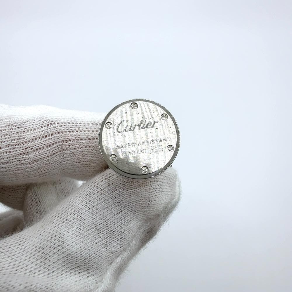 ◇カルティエ◇Ag925/ウォーターレジスタント/デコール/カフス/シルバー