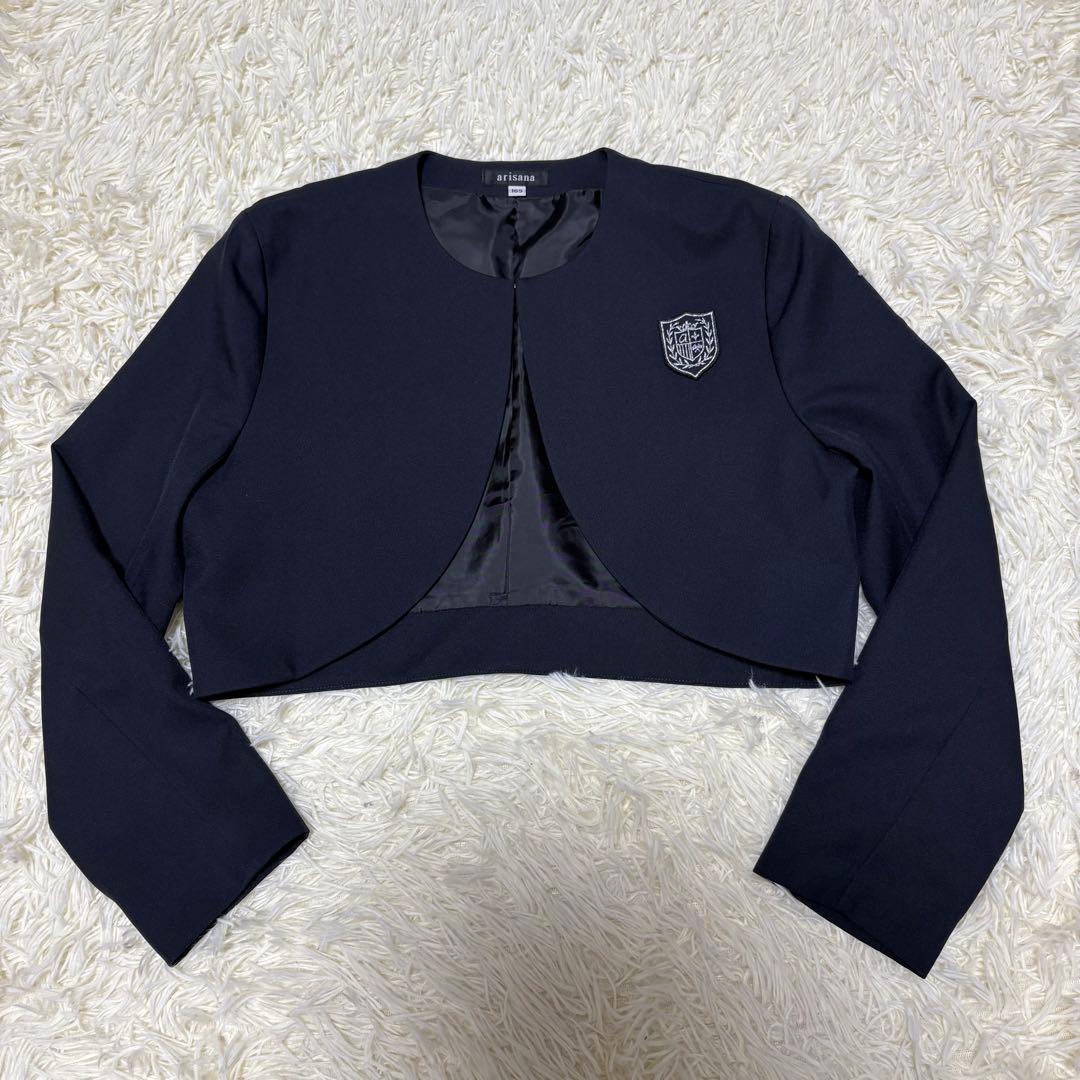 taar様　アリサナ ボレロ ワンピース フォーマル 卒業式 ネイビー 165