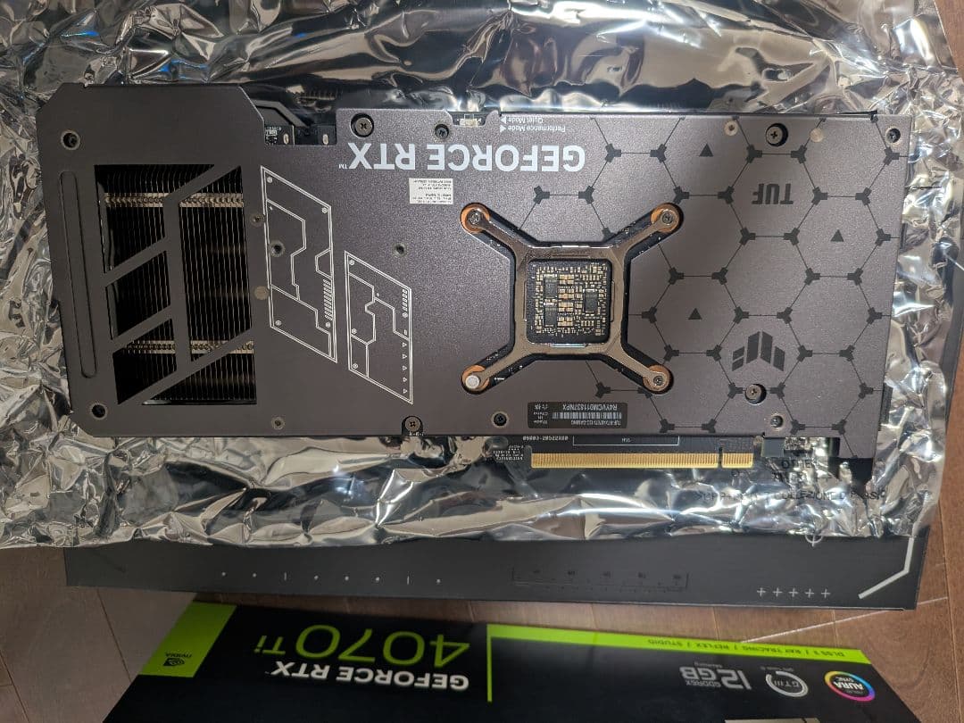 RTX4070ti ASUS TUF GAMING 中古美品