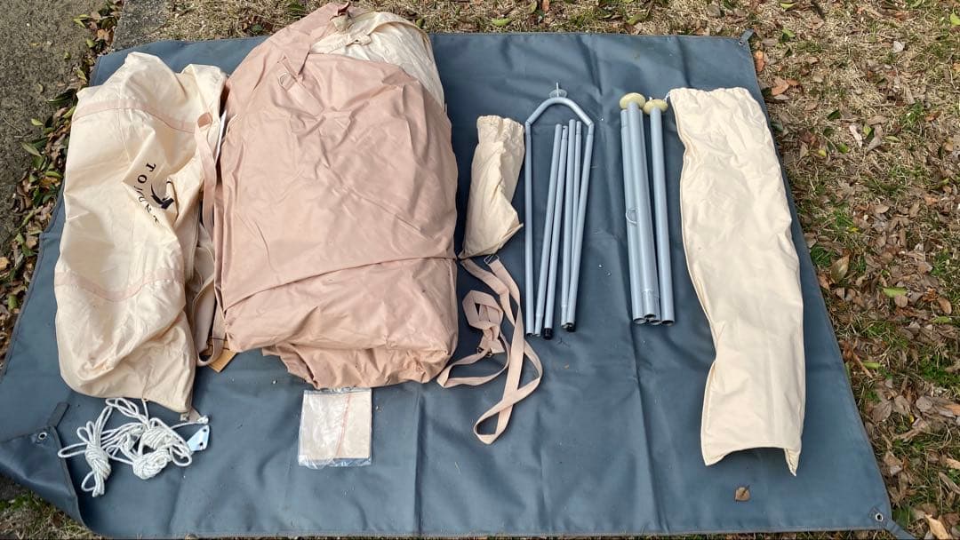 TOMOUNT ベルテント 3m 4m 5m TC ポリコットン