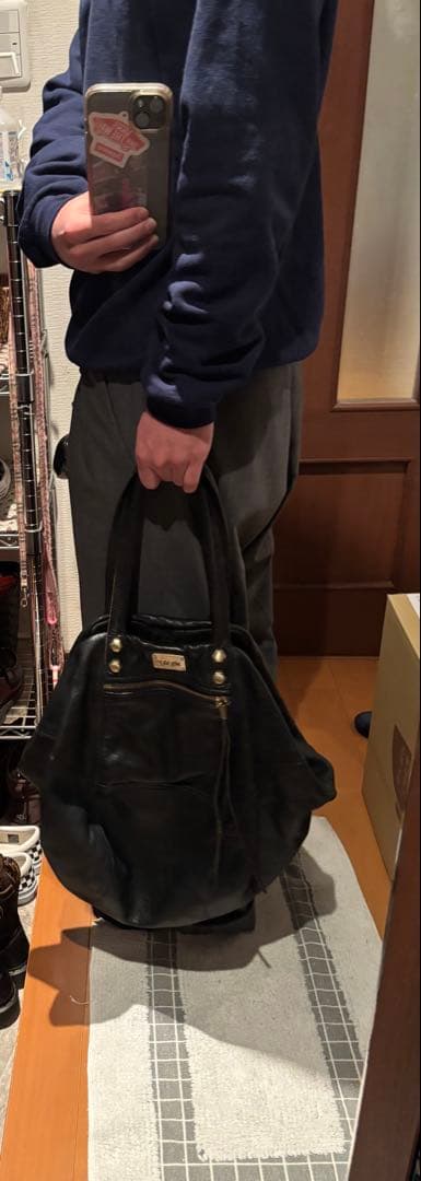 DIESEL ボストンバッグ レザー y2k 00s グランジ archive