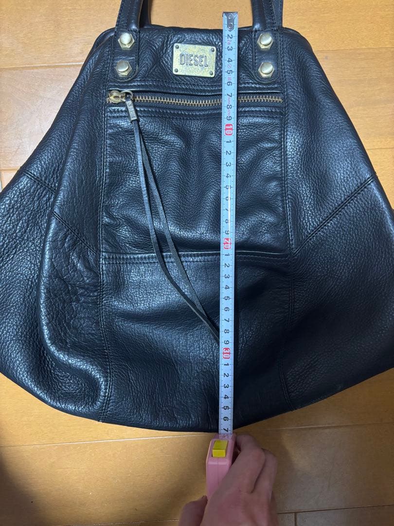 DIESEL ボストンバッグ レザー y2k 00s グランジ archive