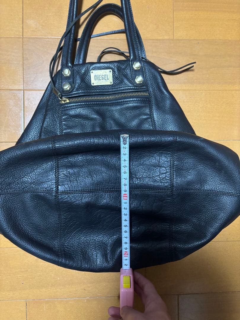 DIESEL ボストンバッグ レザー y2k 00s グランジ archive