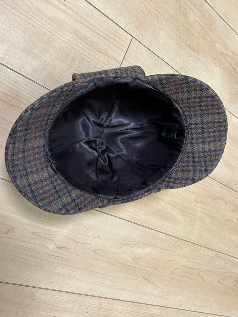 ディアストーカー帽子　鹿撃ち帽子