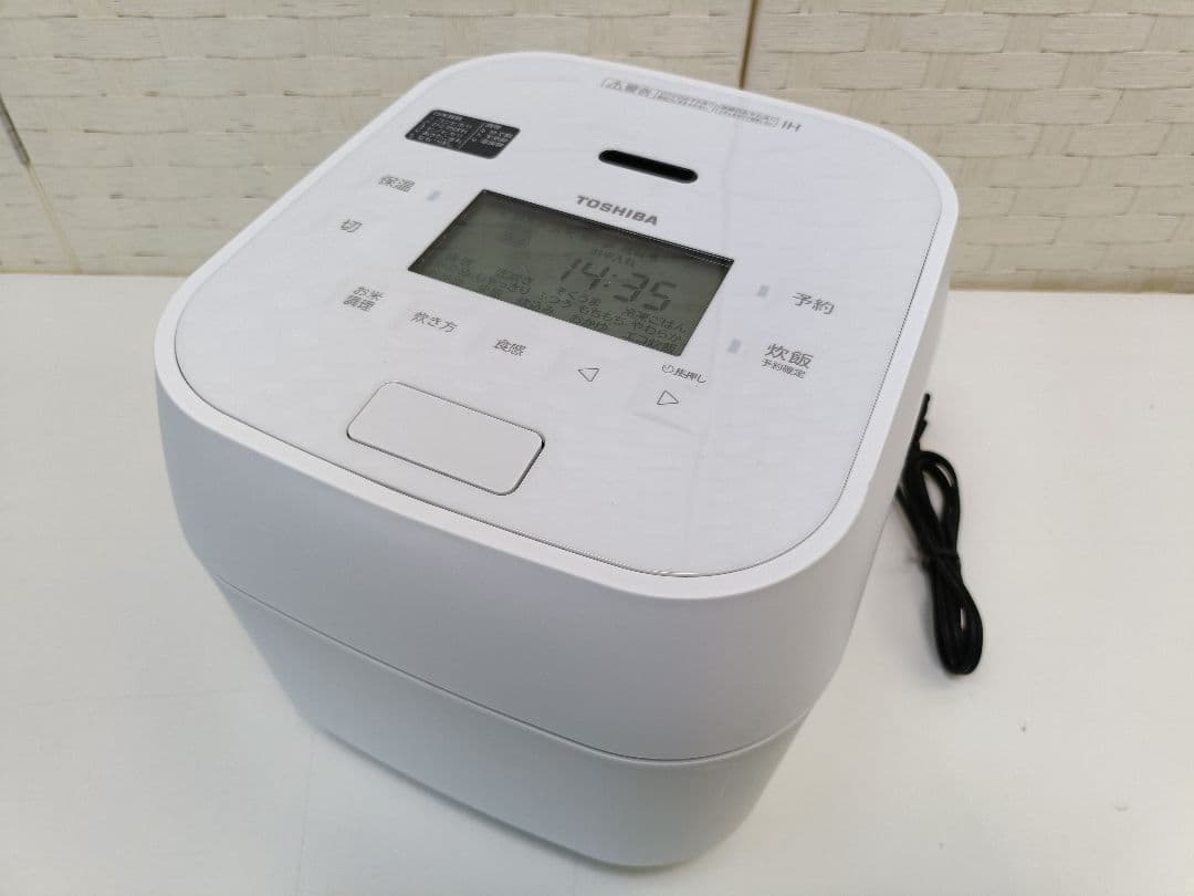 東芝 RC-10HGW 真空圧力IHジャー炊飯器 24年製 5.5合