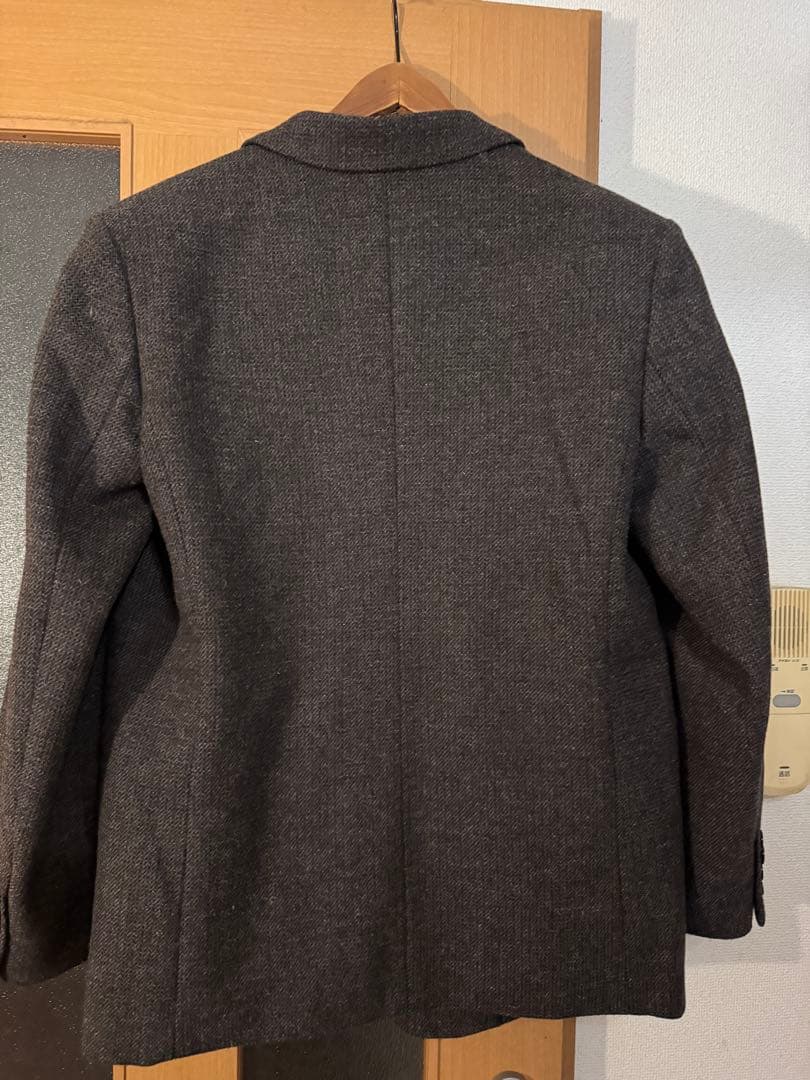 アンヌークHerringbone Wool Jacket ブラウン38