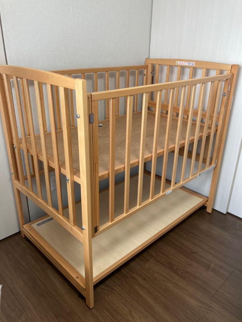 ベビーベッド ヤマサキ ハイタイプベッド ツーオープン