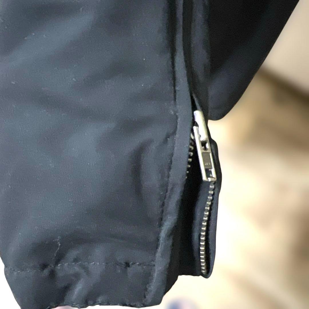 SLY ブラックフード付きモッズコート 24A672