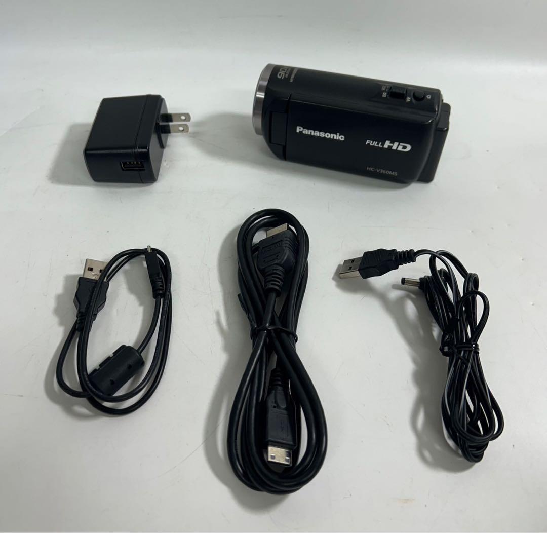 Panasonic HC-V360MS ビデオカメラ ブラック