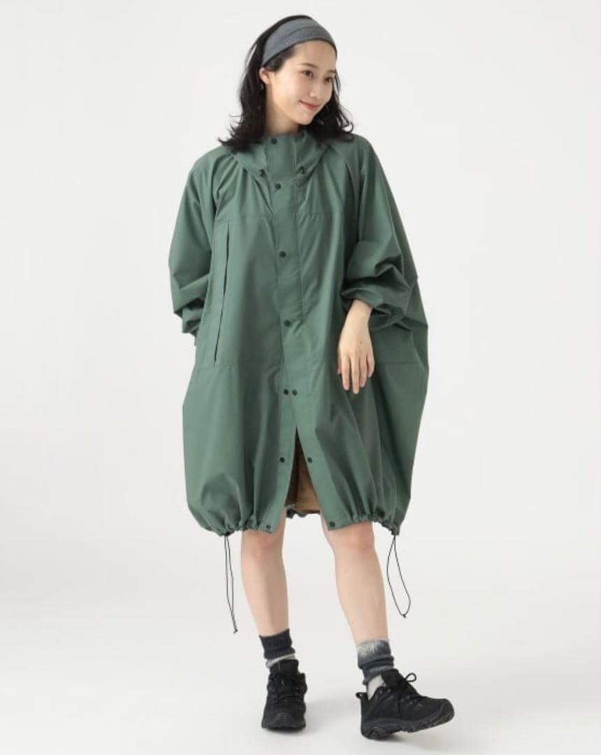 【美品】ノースフェイス レインコート レディースM