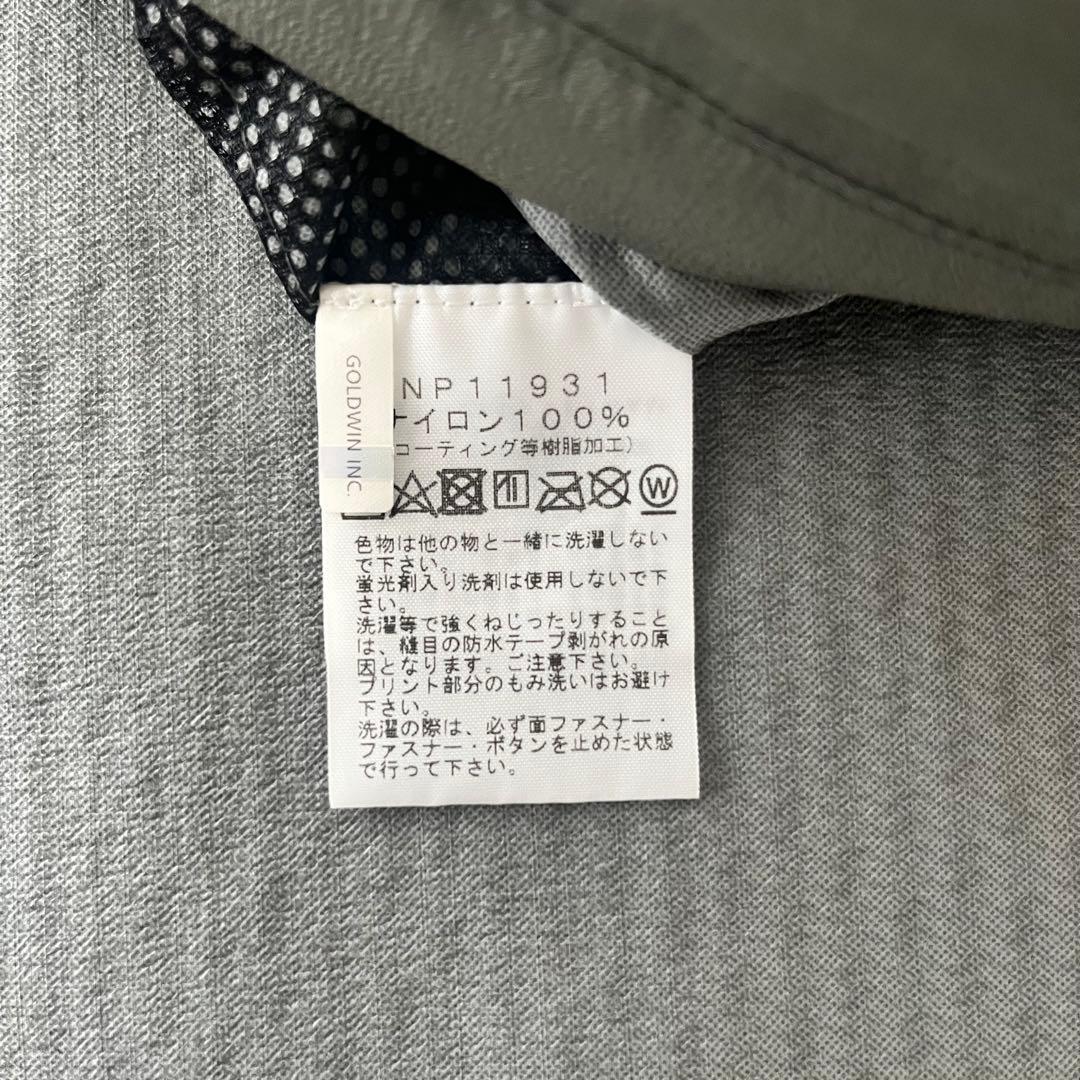 【美品】ノースフェイス レインコート レディースM