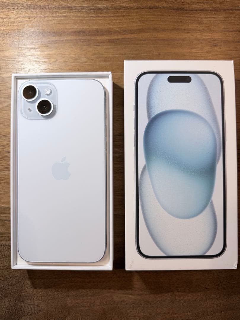 iPhone 15 Plus 256GB SIMフリー　ブルー【お値下げ】