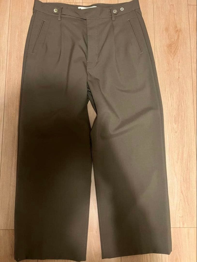 21AW MARNI トロピカルウールワイドパンツ