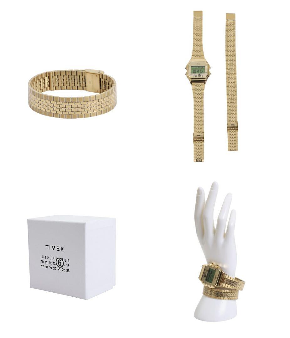 【完全未開封】ギフト用 TIMEX×MM6 腕時計&ブレスレット 国内正規品