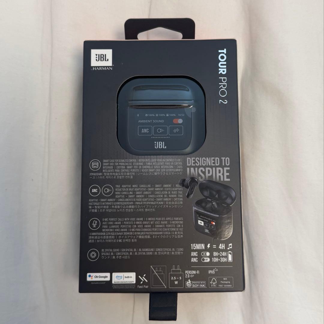 JBL TOUR PRO 2 ブラック ワイヤレスイヤホン 新品未開封品