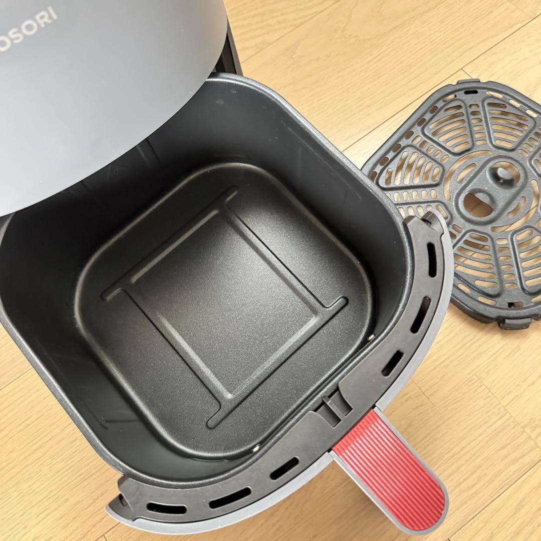 COSORI コソリ　ノンフライヤー グレー　3.8L エアフライヤー