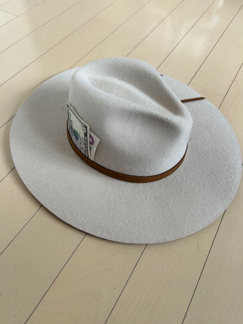 ハット　アメカジ　ウエスタンハット　中折れハット　ロングブリム　カウボーイハット