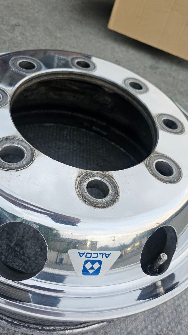 アルコアアルミホイール低床用