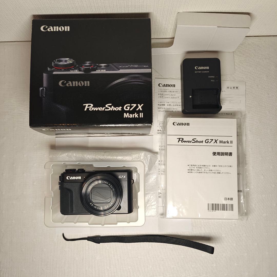 【美品】Canon PowerShot G7 X Mark II