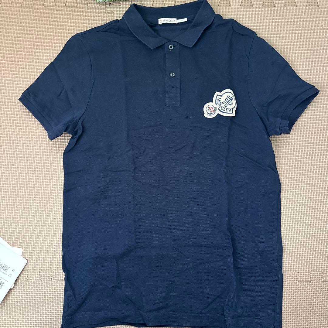 MONCLER ネイビー ポロシャツ