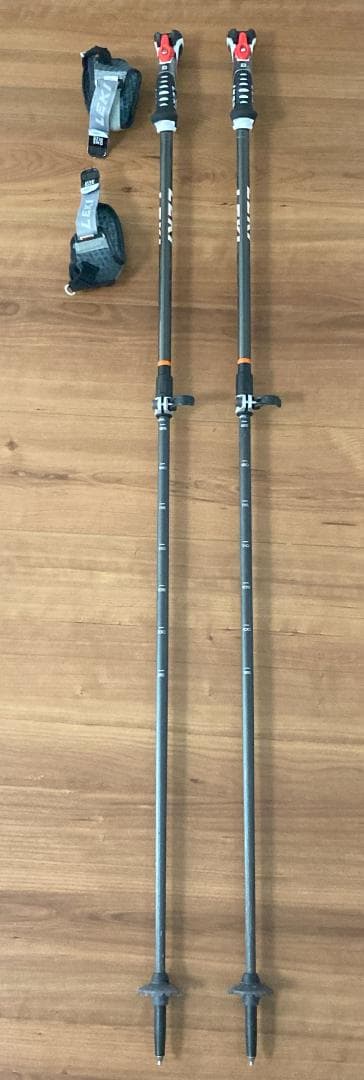 レキ LEKI スキーストック 伸縮カーボンポール PEAK VARIO 3D