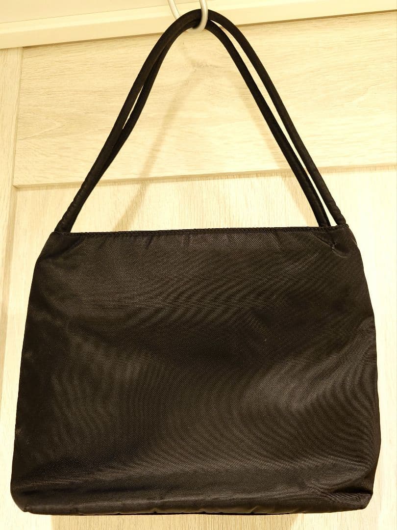 イタリア製 PRADA 三角ロゴ トート ショルダー ポーチ ハンドバッグ