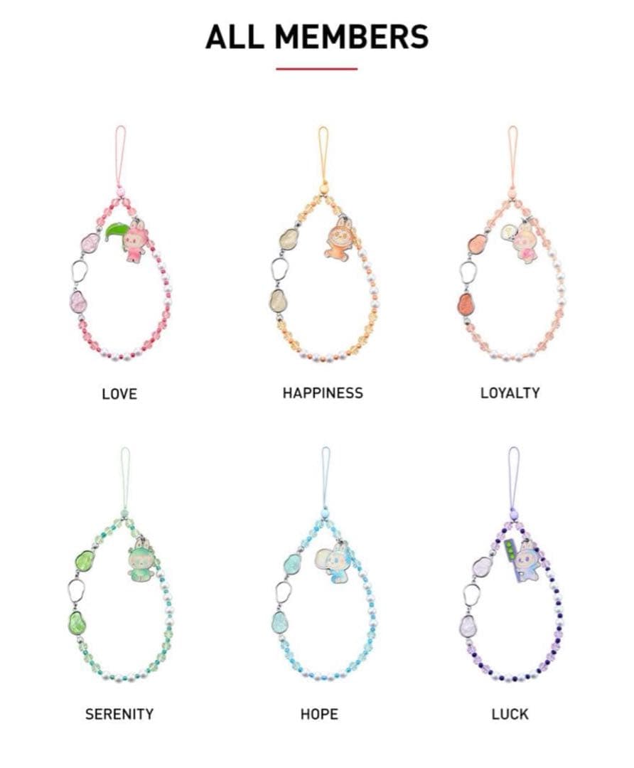 ラブブ エナジーシリーズ フォンチャーム アソート BOX POPMART