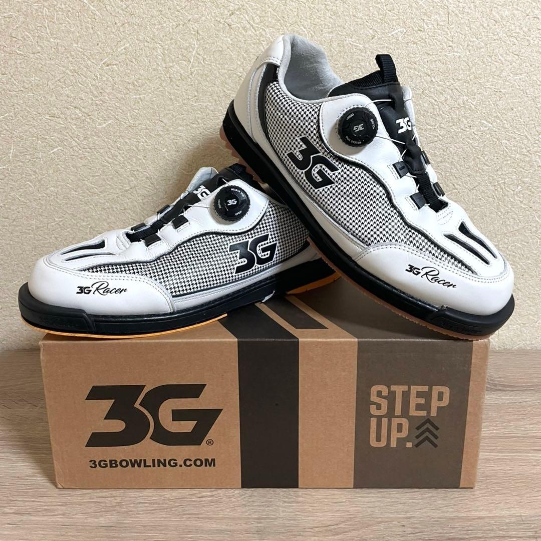 ★ボウリング★シューズ★ストーム★3G・ダイヤルレーサー★27.5cm★ホワイト