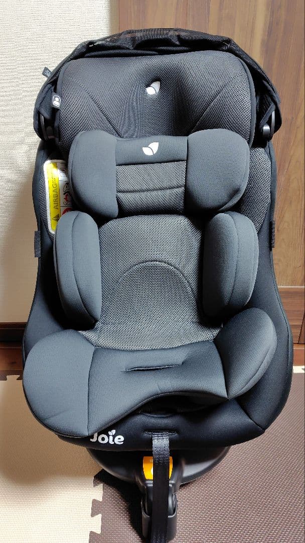 Joie 車用チャイルドシート ブラック 360度回転