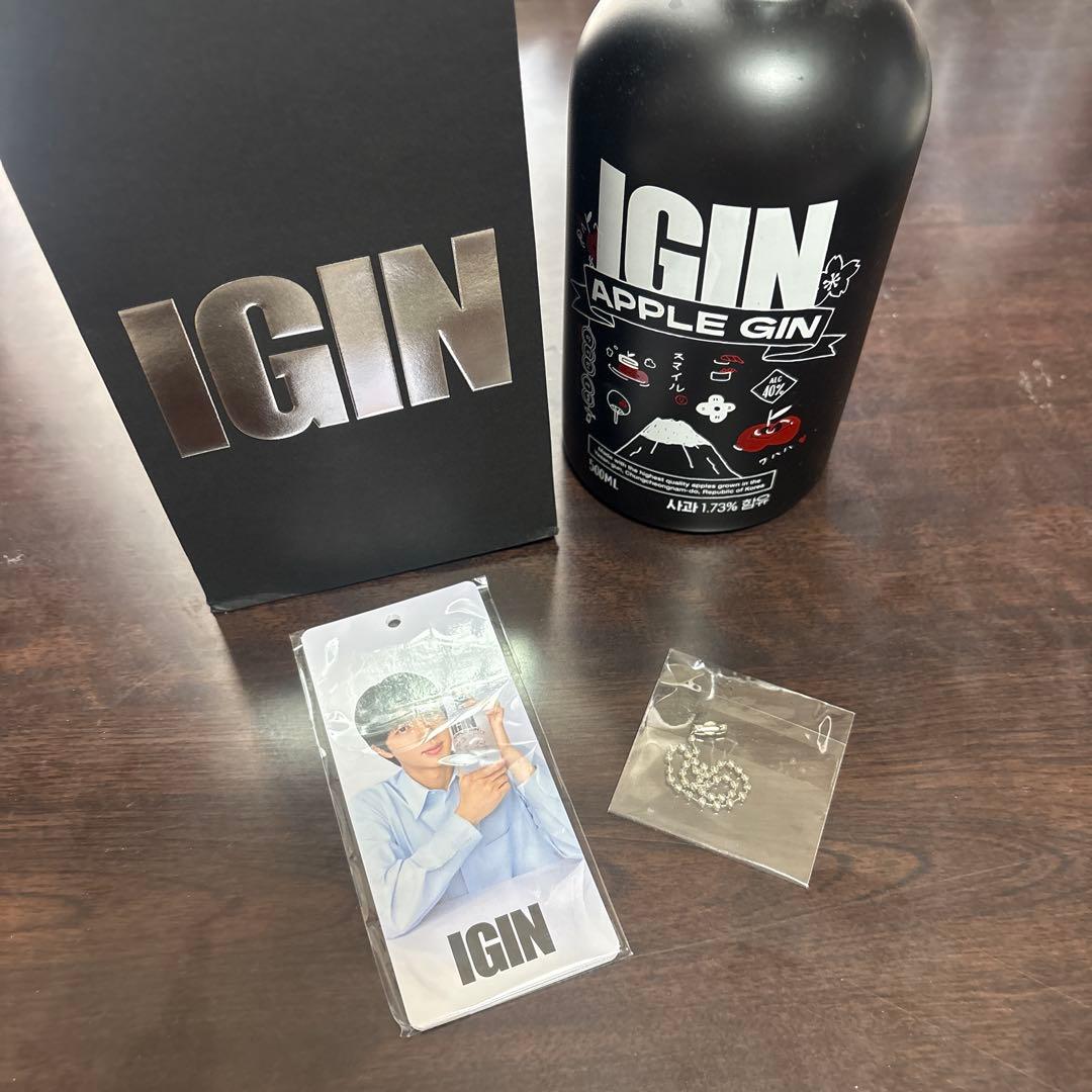 【日本限定】ジン IGIN POPUP APPLE GIN ボトルネックタグ付き