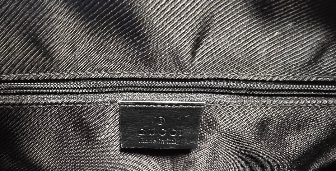 Gucci ネイビー トートバッグ