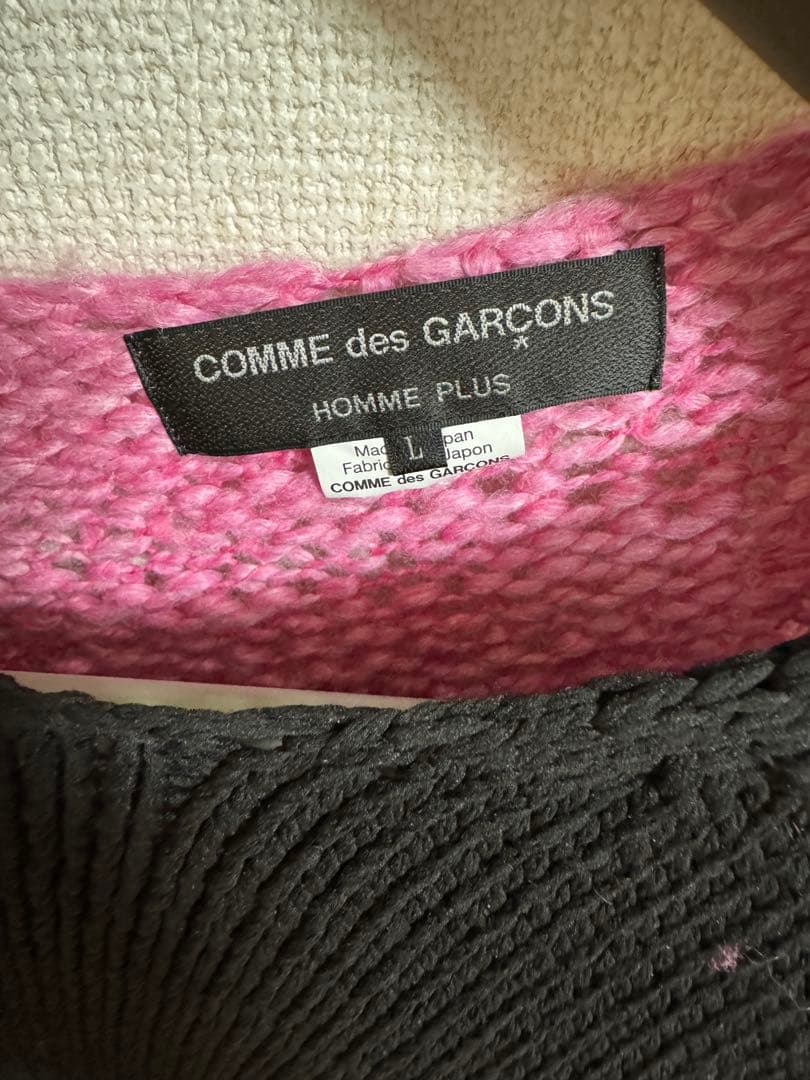 コムデギャルソンオムプリュス25SSニット