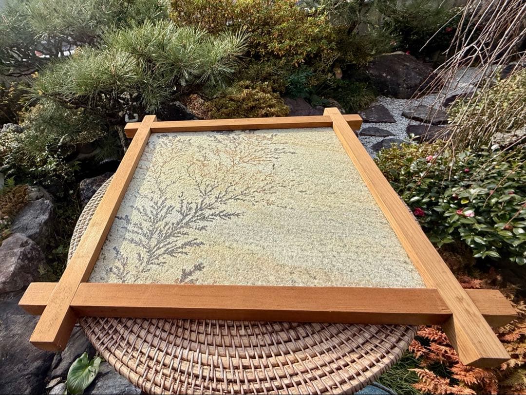 A*s様 美しいデンドライト（dendrite、樹枝状晶）、忍石　アート作品