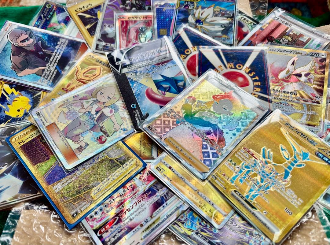 ポケカ　引退品　プロモ 旧裏　SAR 1,500枚以上 ゲッコウガ　マリィ