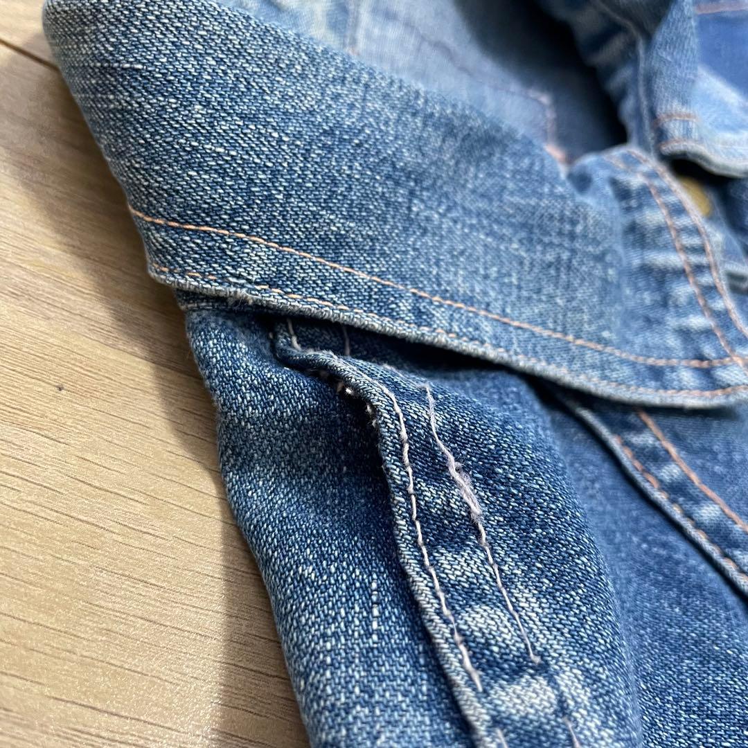 グ*ン様 40s Tuf-nut ショート丈カバーオール 襟付きエンジニアジャケ