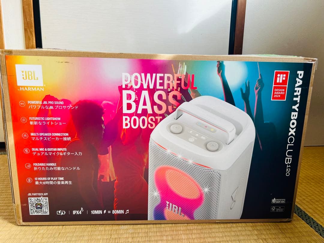 スピーカー・ウーファー JBL PARTYBOX CLUB 120