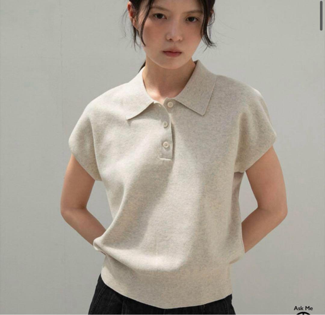 OHOTORO Pot French Sleeve Knit オオトロ