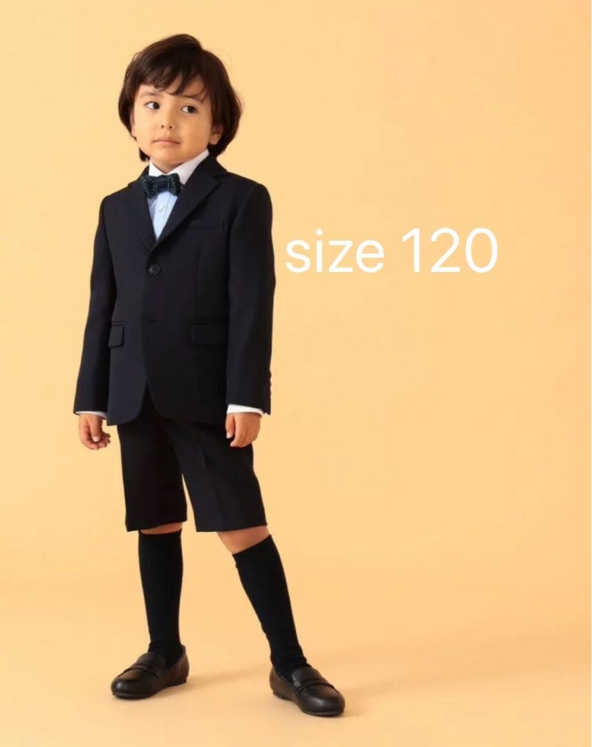 BEAMS mini 120 入学式 卒園式 セレモニー キッズスーツ　ビームス
